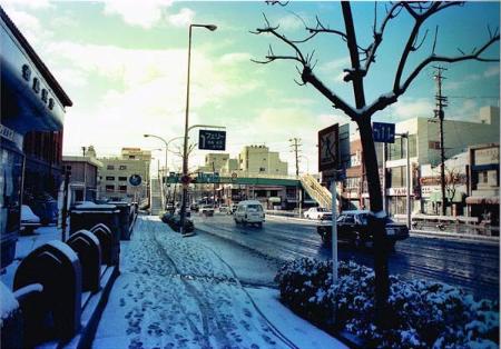 徳島県庁旧庁舎かちどき橋側観の写真